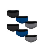 Extra Large Men&#39;s Performance Cotton Brief Set, Briefs Underwear XL 6-Pack - $346.04 MXN