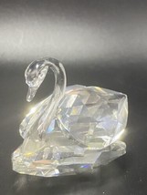 Swarovski Crystal Swan 3”FIGURINE Old Block Logo Mark No Copyright 1970s Exc Vtg - £27.04 GBP