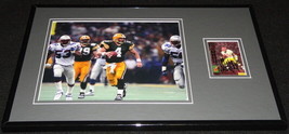 Willie McGinest Signed Framed Rookie Card &amp; Photo Display Patriots USC - £54.48 GBP