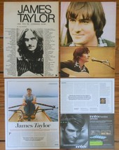 JAMES TAYLOR spain magazine clippings 1970s/00s photos beatles apple singer - £5.65 GBP