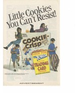 1994 Cookie Crisp Print Ad Cereal Breakfast Marvel 6.5&quot; x 10&quot; - £15.90 GBP