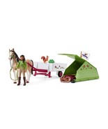 Schleich Horse Club, Horse Toys for Girls and Boys, Sarah&#39;s Camping Adve... - £36.73 GBP