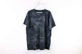 Vintage Streetwear Mens Large Faded Niagara Falls Maid of the Mist T-Shirt Black - £38.75 GBP