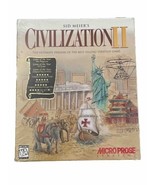 Sid Meier&#39;s Civilization II 1996 PC Game Strategy Simulation Sealed Box - £233.32 GBP