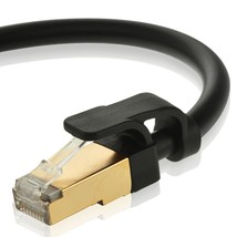 Cat7 Ethernet Patch Cable 100 Feet 10Gbps 1000Mhz Dual Shielded RJ45 Computer Ne - £58.72 GBP