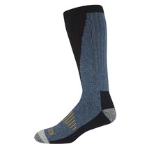 2 PAIRS DICKIES COPPER SHIN PROTECTOR BOOT LENGTH SOCKS MENS 6-12 BLUE &amp;... - $29.96