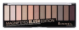 Rimmel Magnif&#39;eyes Eye Palette, Blush Edition. Pack of 1 - £7.78 GBP