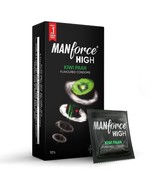 Manforce High Kiwi Paan Flavoured Condoms for Men | 10 pcs - £11.68 GBP