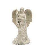 Lenox Angel Figurine Playing Cello Ivory &amp; Gold Accents Elegant Collecti... - $39.99