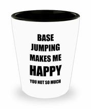 Base Jumping Shot Glass Shotglass Lover Fan Funny Gift Idea For Liquor Lover Alc - £10.29 GBP