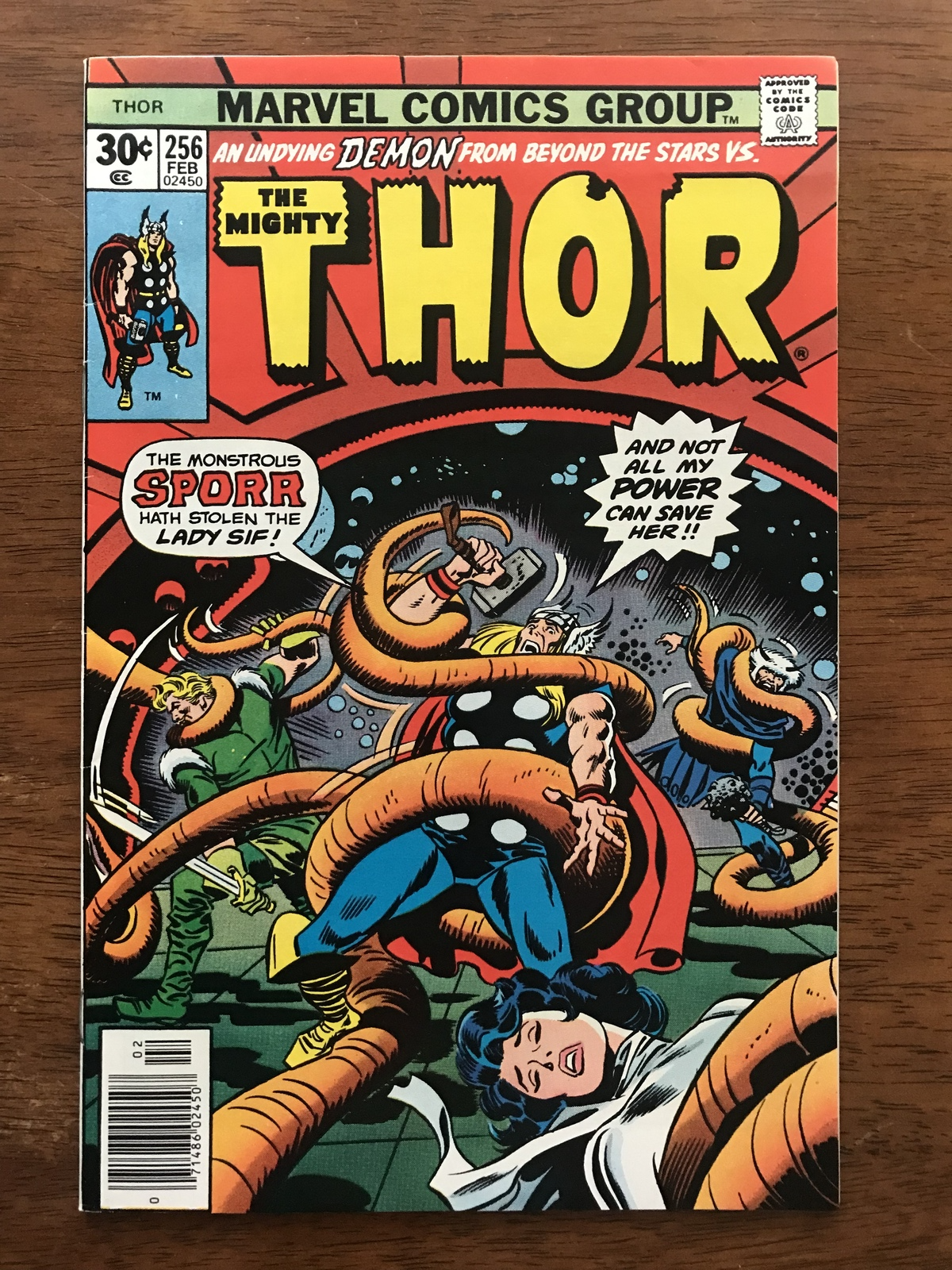 Primary image for THOR # 256 VF 8.0 White Pages ! Perfect Corners ! Newstand Colors ! Full Gloss !
