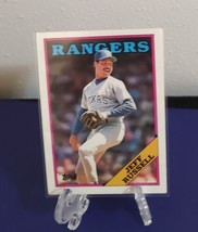 Jeff Russell - 1988 Topps #114 - Texas Rangers Baseball Card - £1.38 GBP
