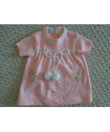 Vintage A Little Angel Original Pink Baby Girl’s Dress 0-3mos (#1493)  - $34.16 CAD