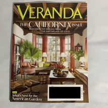 Veranda Magazine January February 2022 The California Issue The American Garden - £5.59 GBP