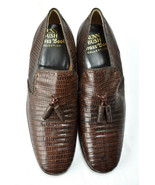 8.5 D Vintage NUNN BUSH Brown Loafers/Shoes Leather Slip On Dress Shoes ... - $104.67 CAD