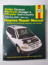 Haynes 30011 Manual Dodge Caravan Plymouth Voyager Chrysler Town &amp; Country 96-02 - £7.20 GBP