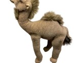 Aurora Classic Medium Realistic Looking Tan Camel 16 inches high Plush - $21.02