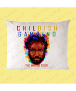 CHILDISH GAMBINO - THE NEW WORLD TOUR 2024-2025 Pillow Cases - $428.36 MXN