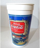 1989 Coke Tumbler K-Mart S.S. Kresge History Facts Collectible Story Cup - £13.41 GBP