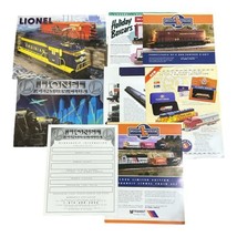 Lot of Lionel Train Colorful Advertising Sheets Booklet Brochure - £7.85 GBP