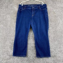 Women&#39;s  Super Skinny Mid-Rise Jeans Size 18 Regular Dark Wash NWOT Old ... - $148.66 MXN