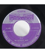 Backroom Boys 45 rpm Ida + Glow Worm US World Wide Pop Rock 7&quot; Record - $146.87 MXN