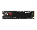 SAMSUNG 990 PRO SSD 2TB PCIe 4.0 M.2 Internal Solid State Drive, Fastest... - $298.99