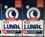 Remedy 24 LUNA~Passionflower, Linden &amp; Chamomile Moon Tea~Get 2 Boxes/40... - $26.49