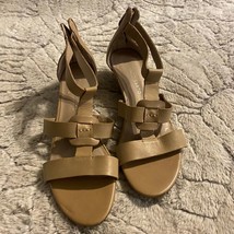 Franco Sarto Sandals with Zipper Heel Fastener - £9.85 GBP