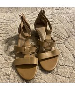 Franco Sarto Sandals with Zipper Heel Fastener - £9.91 GBP