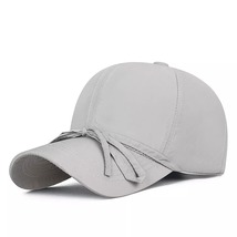 Sun Hat Adjustable Baseball Cap Men Women Solid Hip Hop Cap Snapback Hat... - £6.95 GBP