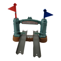 Hot Wheels Mario Kart Circuit Track Part Finish Line Flag Arch Replacement - $29.95