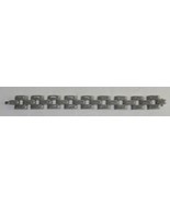 Judith Ripka 925 Sterling Silver 3/4&quot; Wide Clunky Chain Link 8.25&quot; Long ... - $2,743.09 MXN