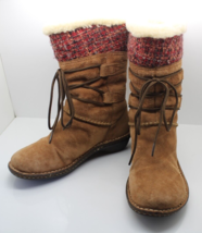 UGG Australia Tanasa 1001668 Chestnut Suede Leather Women Boot Size 7 - $51.41