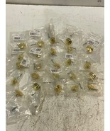 24 Qty of Allison 256PB, 1-1/4in, Brass Cabinet Door Drawer Pull Knobs (... - $44.54 CAD