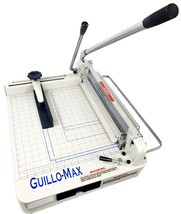 Tamerica GUILLO-MAX Heavy-Duty 17&quot; Stack Manual Power Paper Cutter - £438.29 GBP