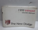 1999 Dodge Intrepid owners manual [Paperback] Auto Manuals - $48.99