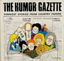 1968 The Humor Gazette Funniest Stories From Country Papers Vintage HC Hallmark - £12.90 GBP
