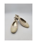 DAVID TATE Glorious Bone Sz 9.5 Slip On Shoe Women Leather - $56.12 CAD