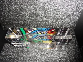 Procigar Festival 2010 Crystal Ashtray 7 7/8" L X 3 3/8 " W  x 1 5/8" H image 12