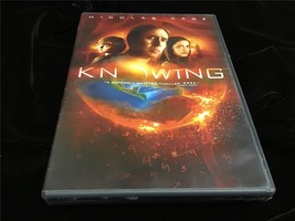 DVD Knowing 2009 Nicolas Cage, Rose Byrne, Liam Hemsworth - $8.00