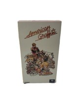 1990 American Graffiti Richard Dreyfuss Ron Howard Wolfman Jack VHS Movie  - £3.82 GBP