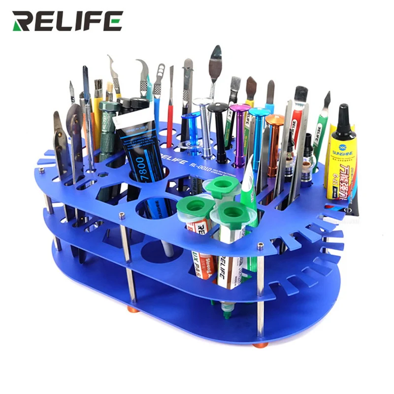 relife RL-001D mobile phone repair tools storage box,weldering equipment, screwd - £132.69 GBP