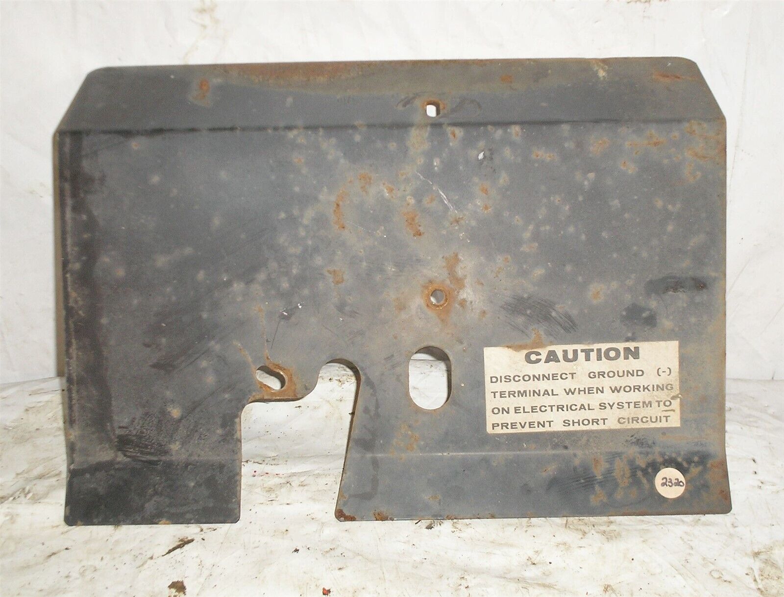 Simplicity Tractor Lawnmower Landlord 7112 w 12 HP Kohler Engine Cover S... - $18.99