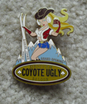 Cool 2005 Coyote Ugly Denver Saloon Grand Opening Woman Pin 1 1/8&quot; Tall - £17.88 GBP