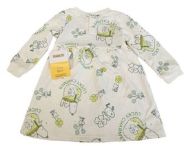 Girl&#39;s Licensed St. Pattys Skate Dress by Peanuts size 18M~white/green Snoopy - £7.84 GBP