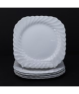 LOT OF 5 Johnson Bros Regency Snow White Snowhite 7&quot; Salad Dessert Plates A - $93.41 CAD