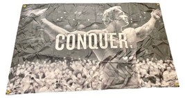 Motivation Flag Lift Work Hard Conquer Strength 3x5’ Arnold Schwarzenegger - $15.00