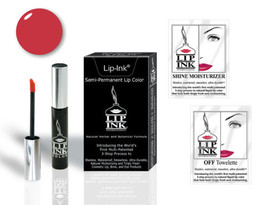 Lip-Ink Lipstick Smearproof COGNAC trial kit - $8.99