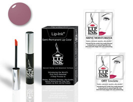 Lip-Ink Lipstick Smearproof PLUM trial kit - $8.99